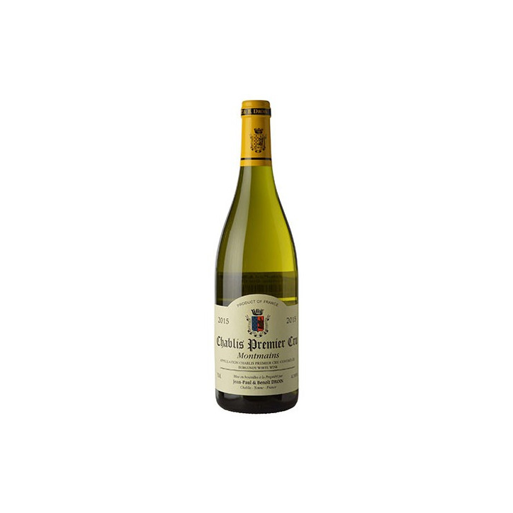Jean Paul & Benoit Droin Chablis 1er Cru Montmains 2018 Jean Paul & Benoit Droin Chablis 1er Cru Montmains 2018