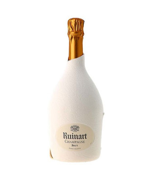 Champagne R de Ruinart Brut - Etui Seconde Peau Ruinart | Vin-malin.fr