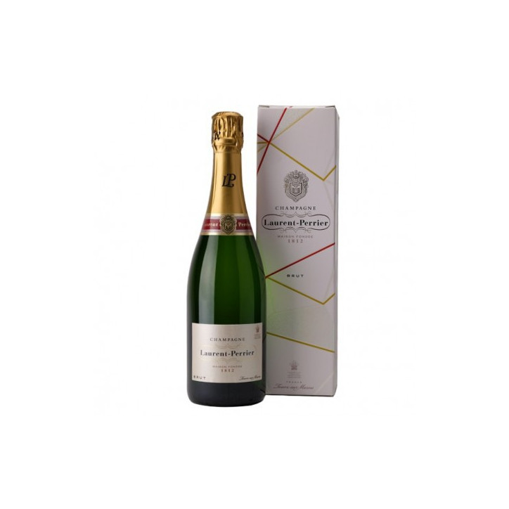 Champagne Laurent Perrier Brut de Noel en coffret Champagne Laurent Perrier Brut de Noel en coffret