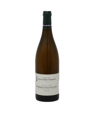 Domaine Gaunoux Meursault 1er cru goutte d'or 2008 vin Malin