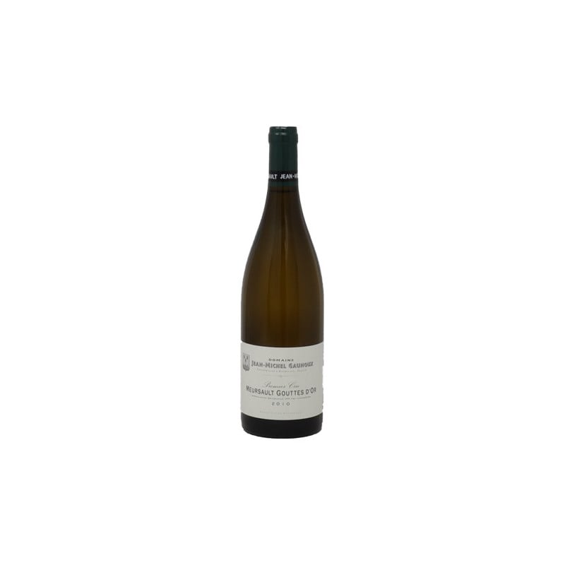 Domaine Gaunoux Meursault 1er cru goutte d'or 2010 Vin Malin