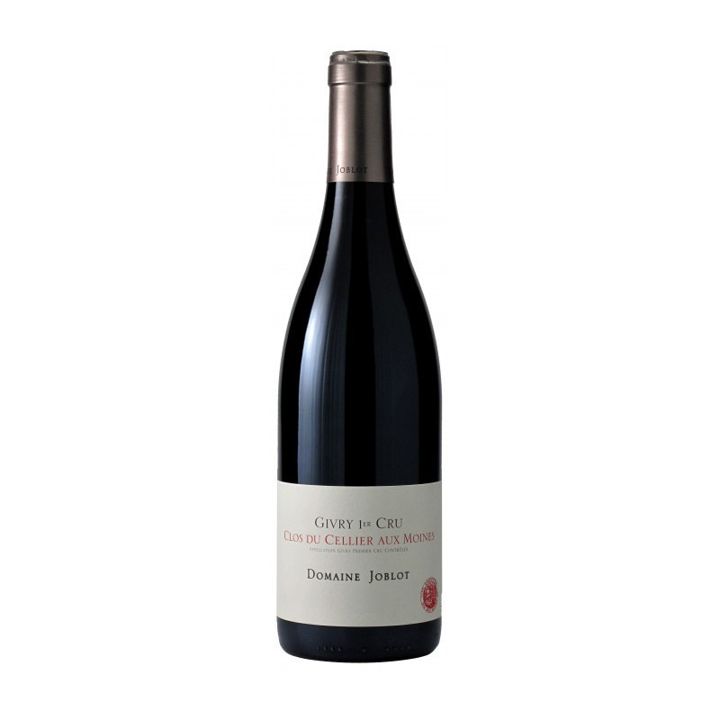 Domaine Joblot Givry 1er cru Clos du cellier aux moines 2019 grands vins de Bourgogne chez Vin Malin