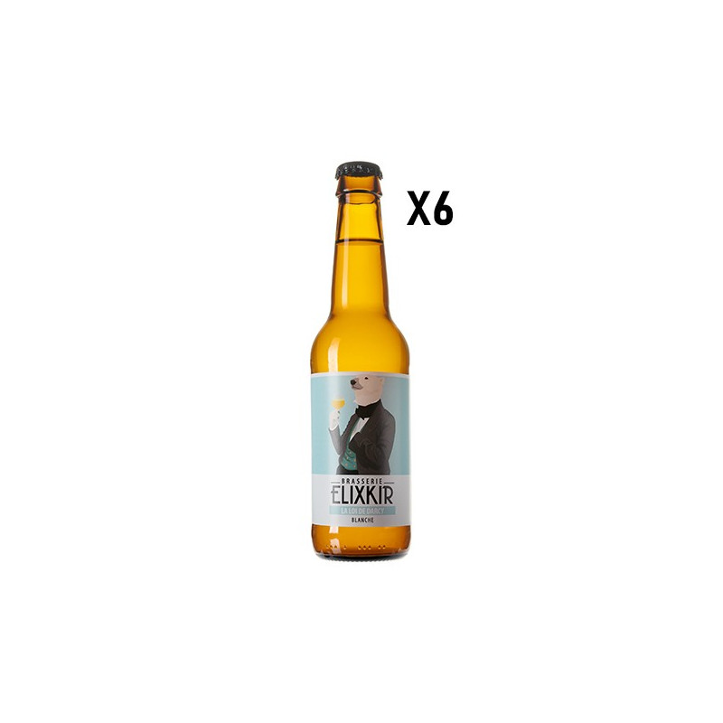 Bière blanche "La Loi de Darcy" - Brasserie ElixKir