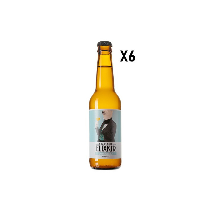 Elixkir Bière blanche "la loi de Darcy" - caisse de 6 Elixkir Bière blanche "la loi de Darcy" - caisse de 6