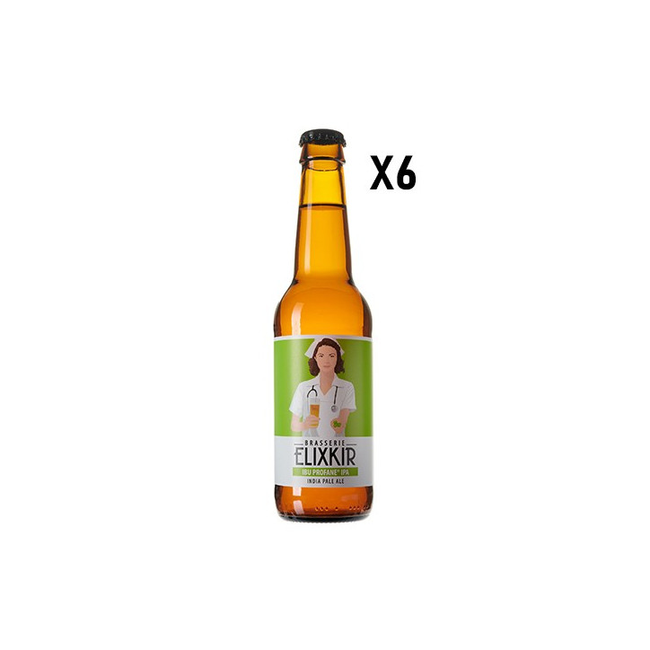Elixkir Bière IPA "IBU-profane" - caisse de 6 Elixkir Bière IPA "IBU-profane" - caisse de 6