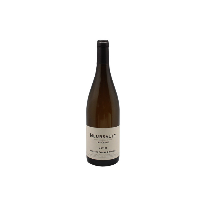 Domaine Pierre Boisson Meursault Les Criots 2018 Domaine Pierre Boisson Meursault Les Criots 2018