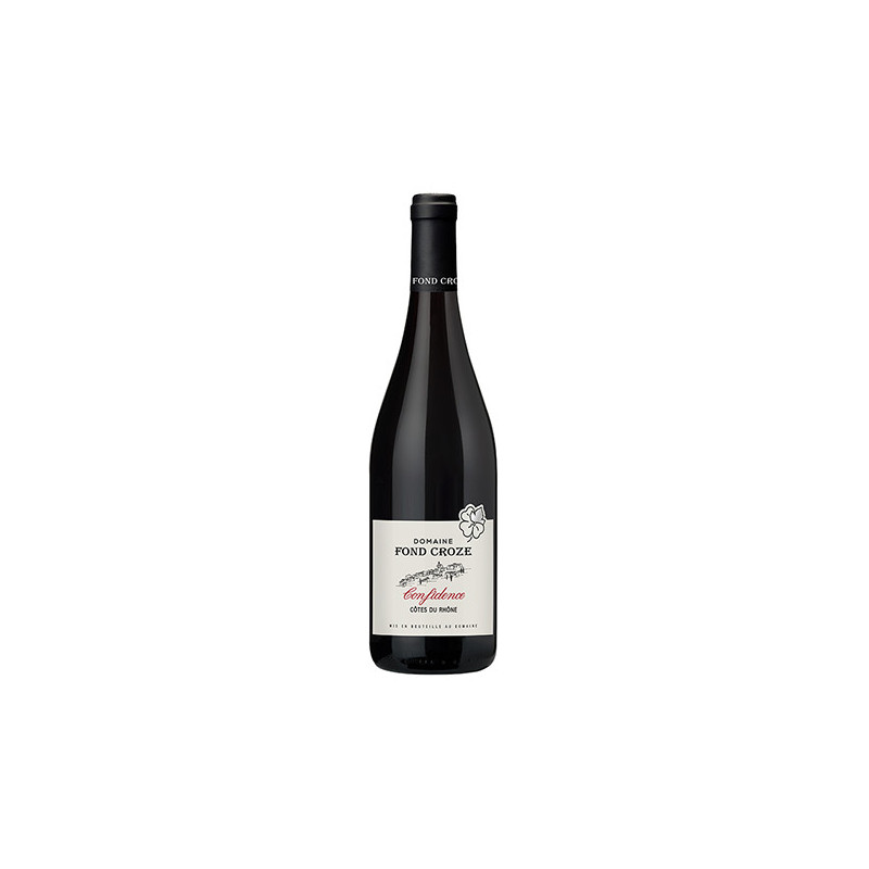Côtes du Rhône Cuvée Confidence 2016 - Domaine Fond Croze Côtes du Rhône Cuvée Confidence 2016 - Domaine Fond Croze
