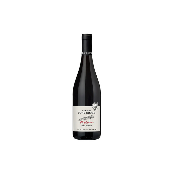 Domaine Fond Croze Côtes du Rhône Cuvée Confidence 2016 Domaine Fond Croze Côtes du Rhône Cuvée Confidence 2016