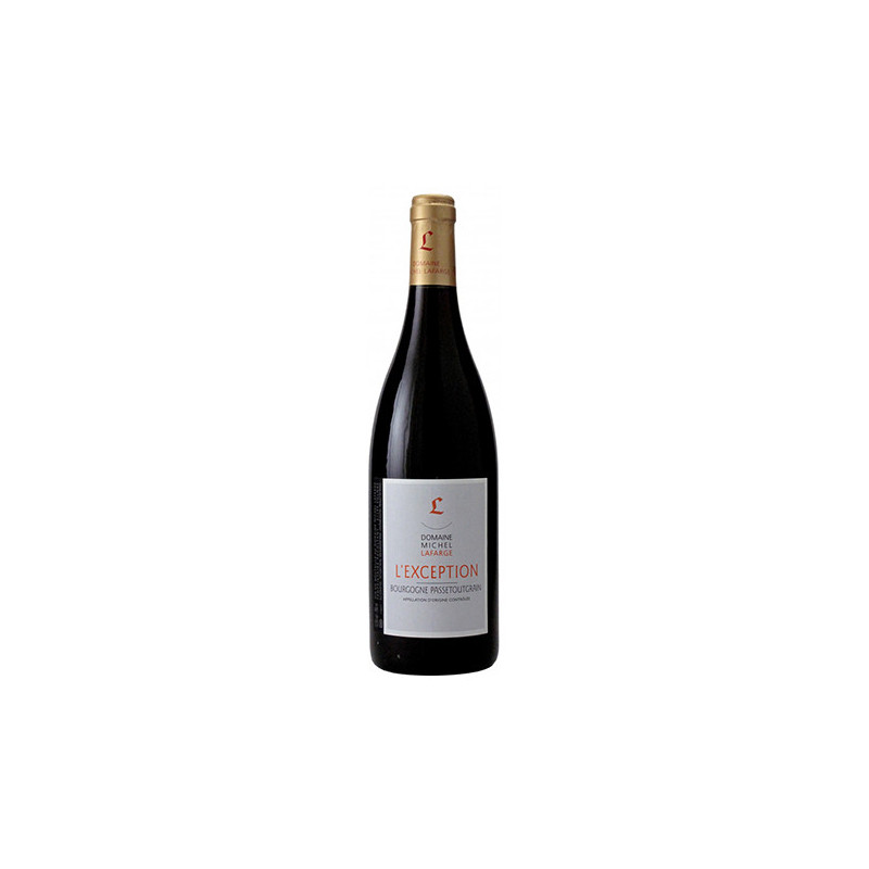 Bourgogne Passetoutgrain l'Exception 2018 - Domaine Michel Lafarge