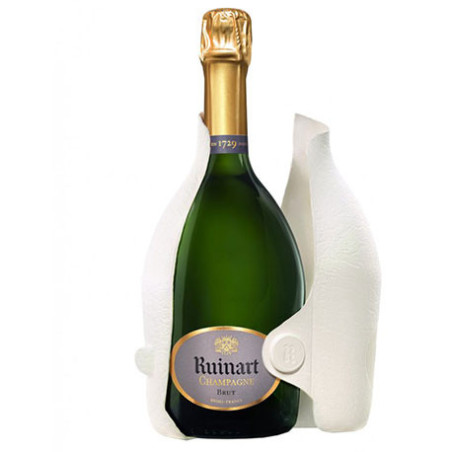 Champagne R de Ruinart Brut - Etui Seconde Peau Ruinart | Vin-malin.fr