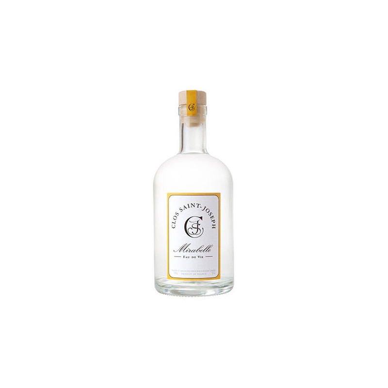 Eau de Vie Mirabelle 42° - Distillerie du Clos Saint Joseph