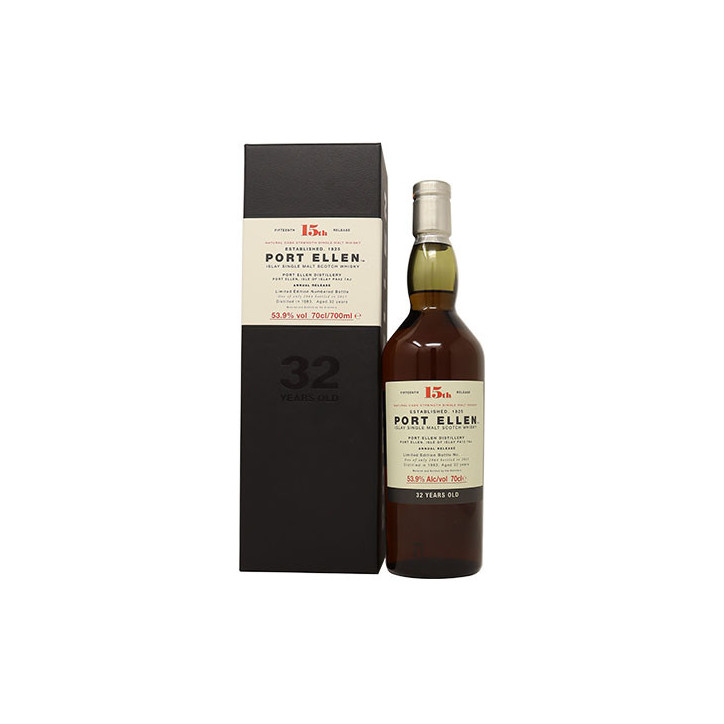 Port Ellen Whisky 32 ans 1983 15th Release 53,9%