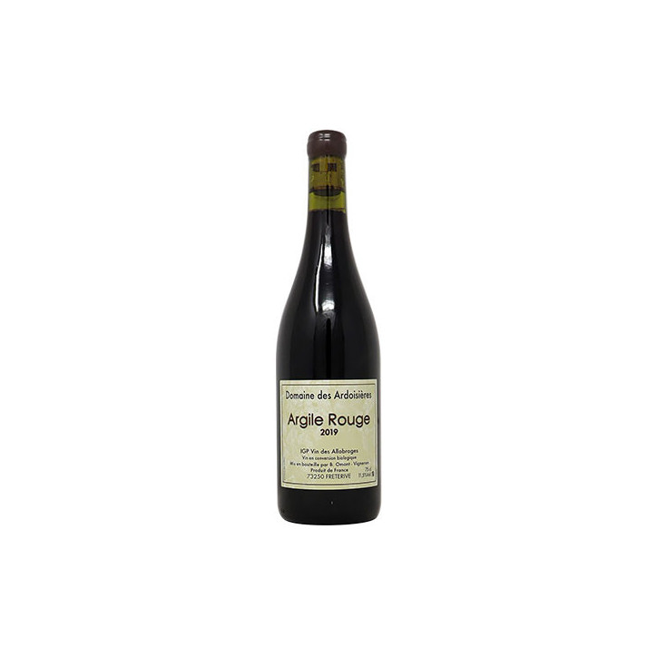 Domaine des Ardoisières "Argile" rouge 2019 Domaine des Ardoisières "Argile" rouge 2019