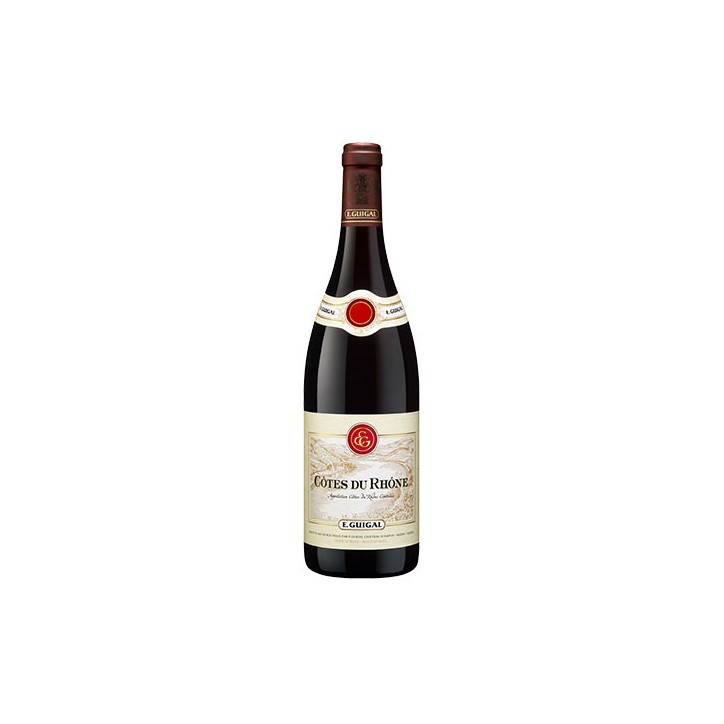 E.Guigal Côtes du Rhone Rouge 2018 - Demi bouteille