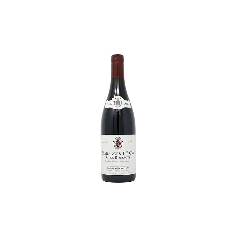 Maranges Clos Roussots 2020 - Domaine Roger Belland - Vin de Bourgogne