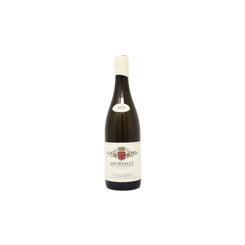 Meursault "Les Tillets" 2019 - Domaine Boyer-Martenot - Vin de Bourgogne