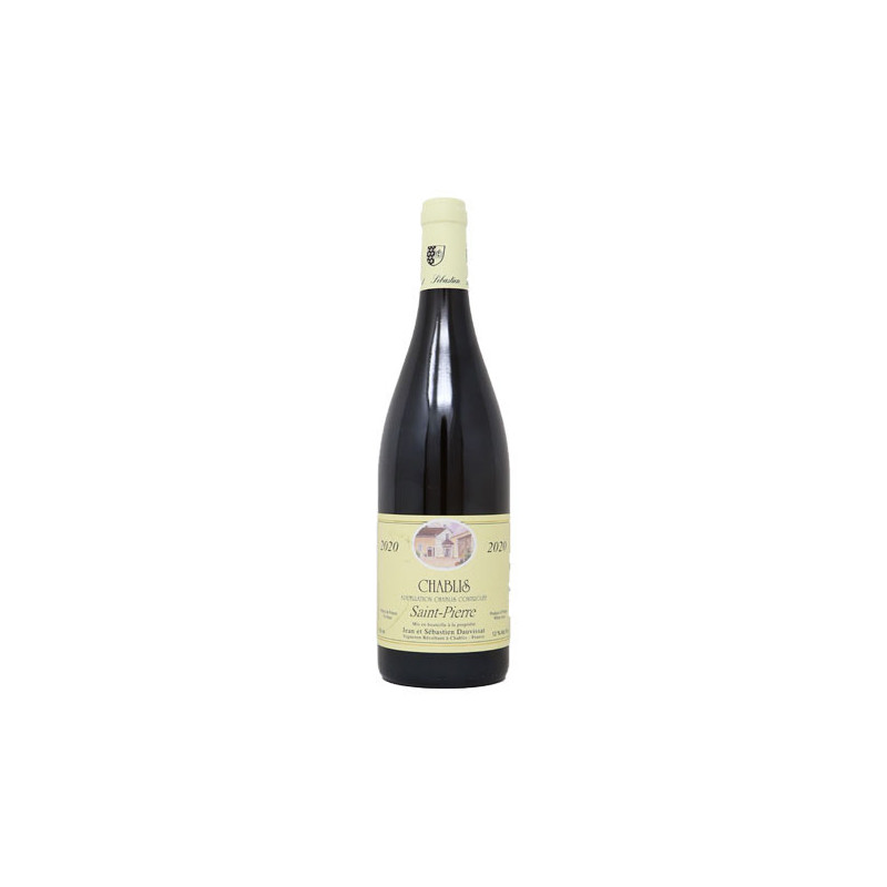Chablis Saint Pierre 2020 - Domaine Dauvissat - Vin blanc de Bourgogne