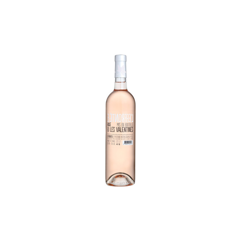  "L'Effronté.e" Rosé 2021 - Château Les Valentines - Vin rosé de Provence