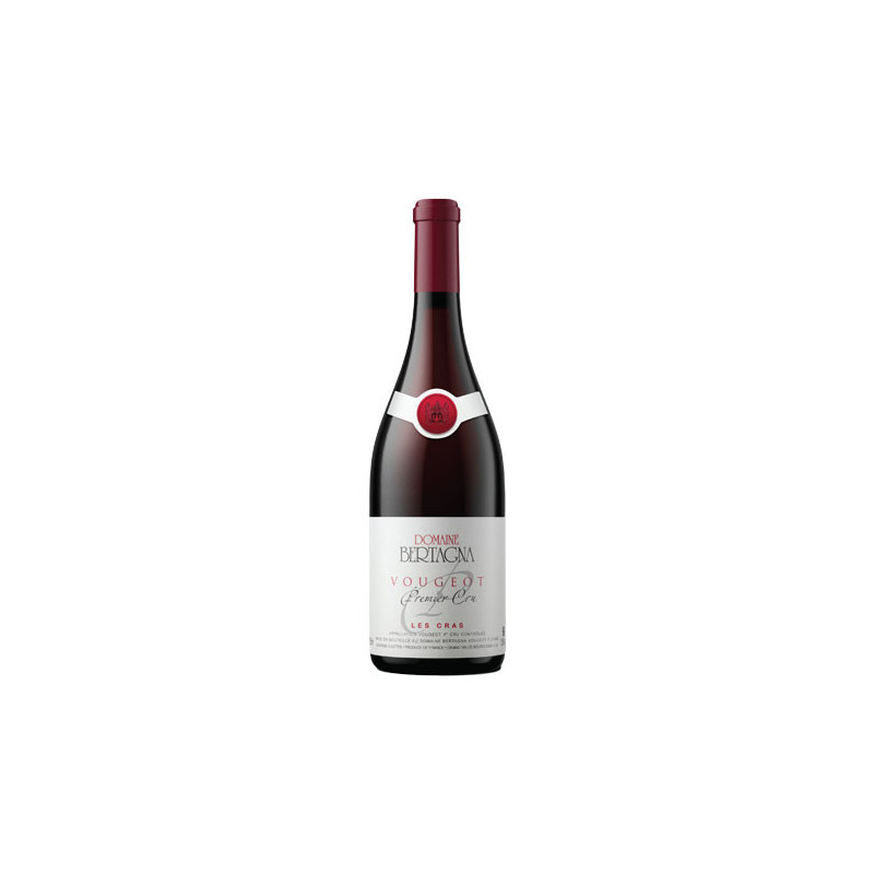 Vougeot 1er Cru Les Cras 2015 - Domaine Bertagna  - Grand vin de Bourgogne