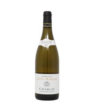 Chablis 2020 - Domaine Louis Moreau - Chablis - Vin blanc de Bourgogne