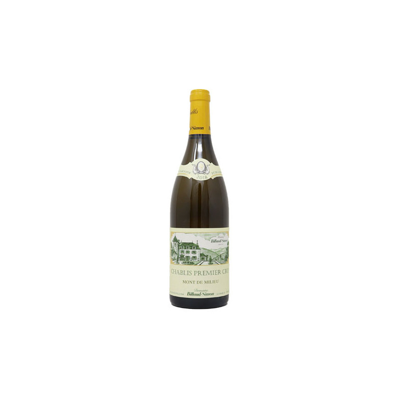 Chablis 1er Cru Mont de Milieu 2018 - Billaud Simon - Vin de Bourgogne