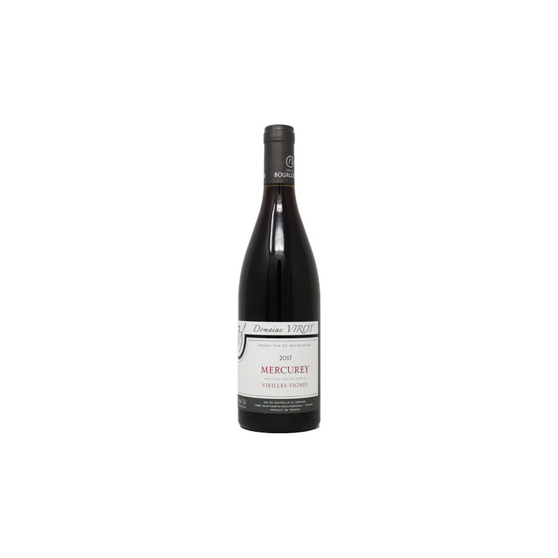 Domaine Virot Mercurey Vieilles Vignes 2017 - Vin rouge de Bourgogne