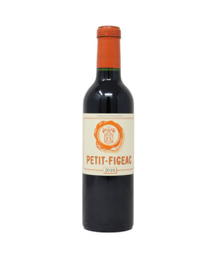 Petit Figeac Demi-bouteille 2018 - Saint-Emilion - Vin de Bordeaux
