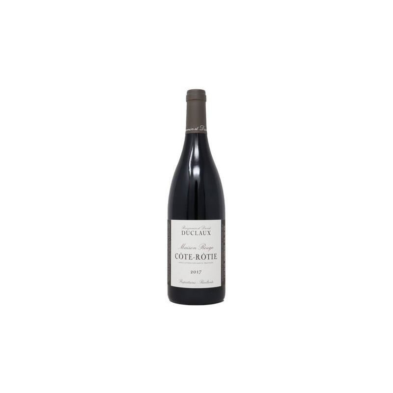Benjamin et David Duclaux - Côte-Rôtie Maison Rouge 2017 - vins du Rhône