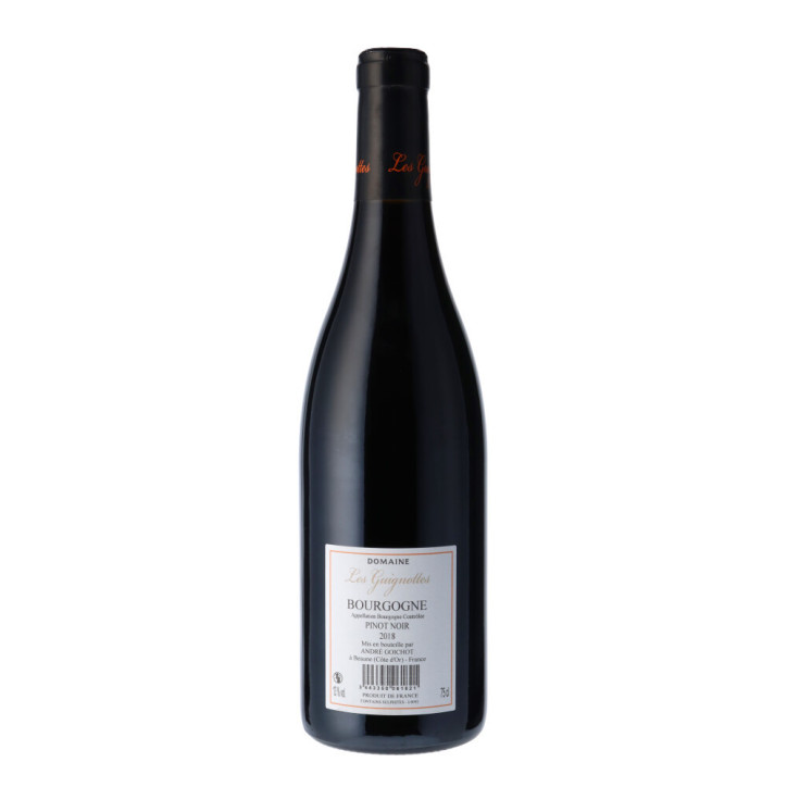 André Goichot Bourgogne Pinot Noir "Les Guignottes" rouge 2018 André Goichot Bourgogne Pinot Noir "Les Guignottes" rouge 2018
