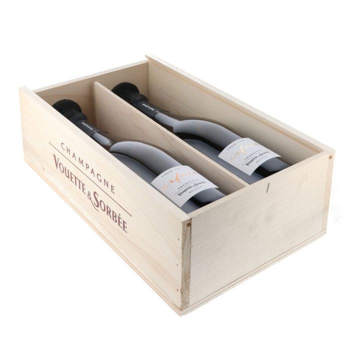 Champagne Vouette et Sorbée Coffret 2 bouteilles Cuvée Infine 2009 Champagne Vouette et Sorbée Coffret 2 bouteilles Cuvée Infine 2009