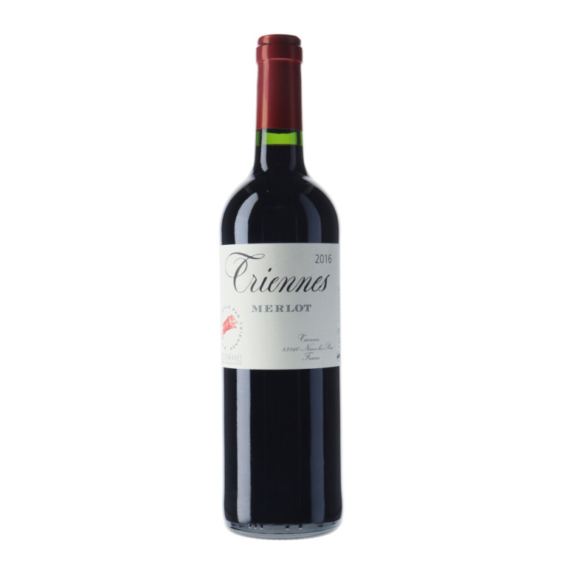 Découvrez Triennes Merlot 2016 rouge - vin rouge de Provence|Vin Malin