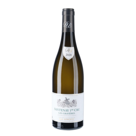 Domaine Borgeot - Santenay 1er Cru Gravières Blanc 2020 - vin Bourgogne