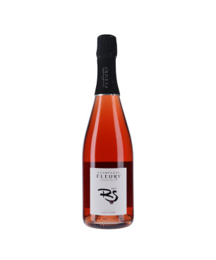 Champagne Rose de Saignée Brut Fleury - biodynamie