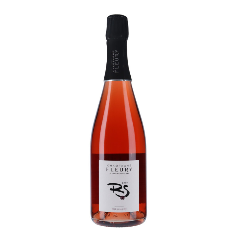 Champagne Rose de Saignée Brut Fleury - biodynamie