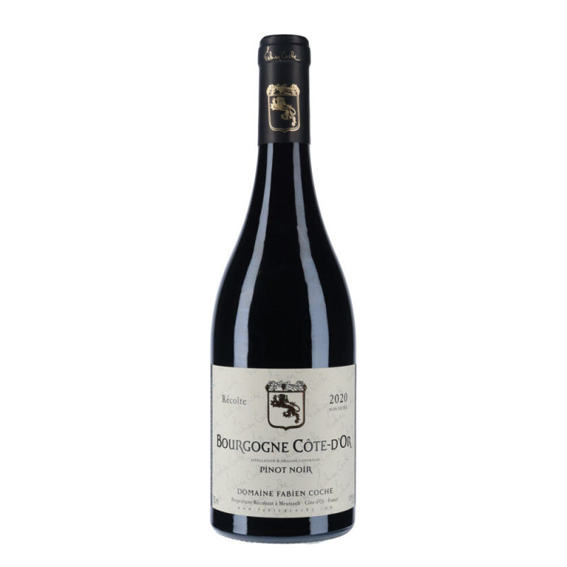 Fabien Coche - Bourgogne Côte d'or Pinot Noir 2020 - vins de Bourgogne
