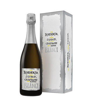 Champagne Louis Roederer Brut Nature by Starck 2015 en coffret|Vin Malin