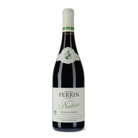 Famille Perrin - Côtes du Rhône Nature Rouge 2020 - vin rouge du Rhône