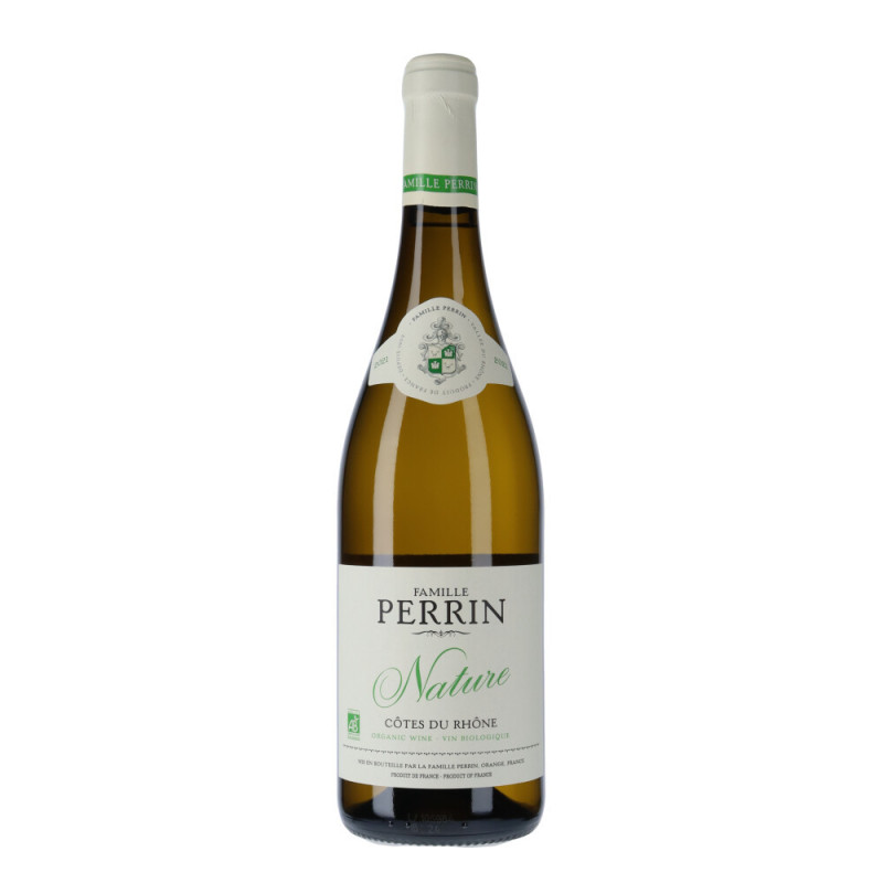 Famille Perrin - Côtes du Rhône Nature Blanc 2021 - vin blanc du Rhône