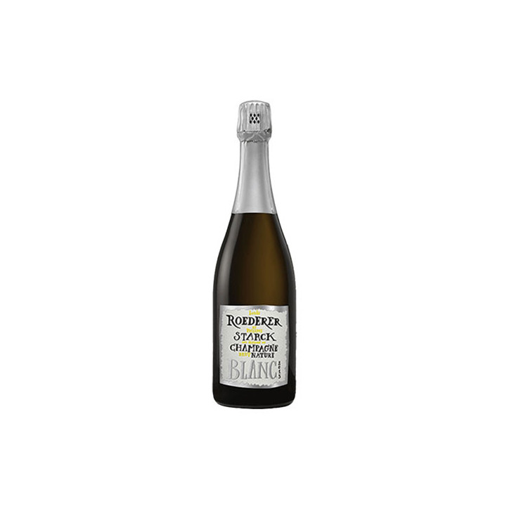 Champagne Louis Roederer Brut Nature by Starck 2015