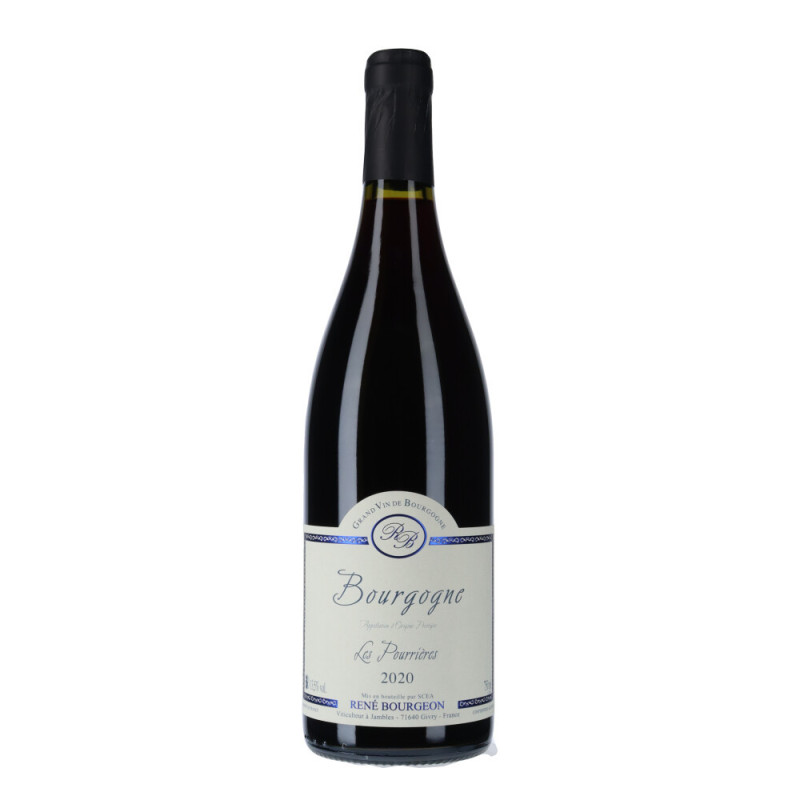 René Bourgeon - Bourgogne Pinot Noir "Les Pourrières" 2020 - vin rouge