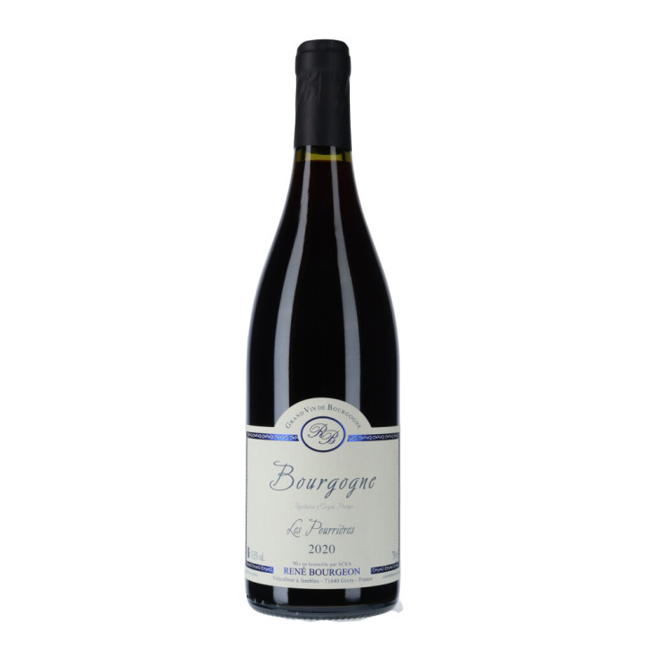 René Bourgeon Bourgogne Pinot Noir "Les Pourrières" 2020