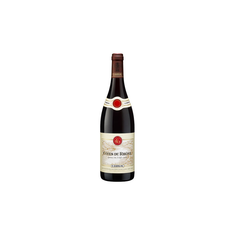 Côtes du Rhône 2016 - Vin rouge de la Maison E. Guigal. 