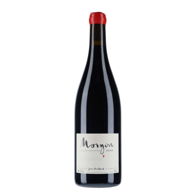 Morgon Eponyme 2020 - Domaine Jean Foillard - Vin du Beaujolais