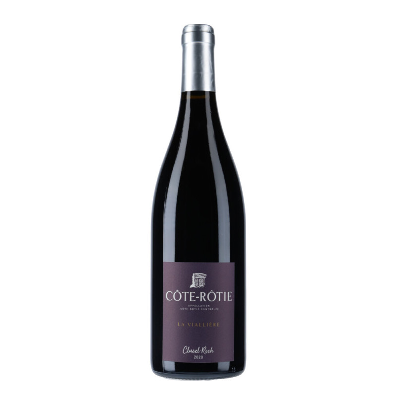 Clusel Roch - Côte Rôtie Viallière - vin rouge du Rhône - vin-malin.fr
