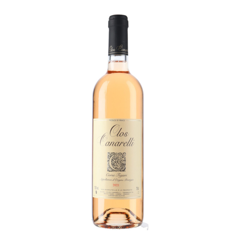 Figari Rosé 2021 - Clos Canarelli - Vin rosé de Corse