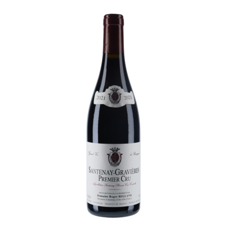Roger Belland Santenay-Gravières 1er Cru 2021 - vin Bourgogne|Vin Malin
