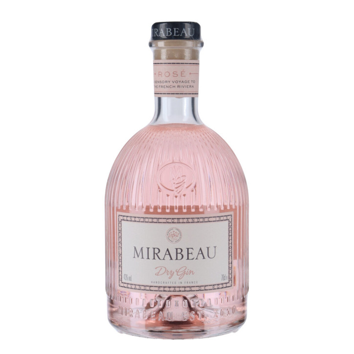 Mirabeau Dry Gin Rosé 43°