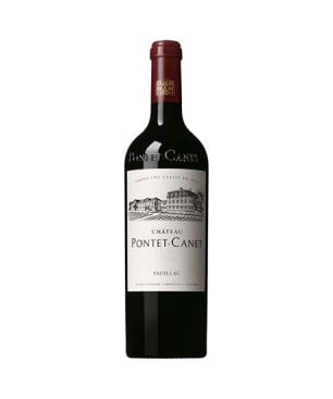 Château Pontet Canet 2022 PRIMEURS - Caisse bois d'origine 6 bouteilles