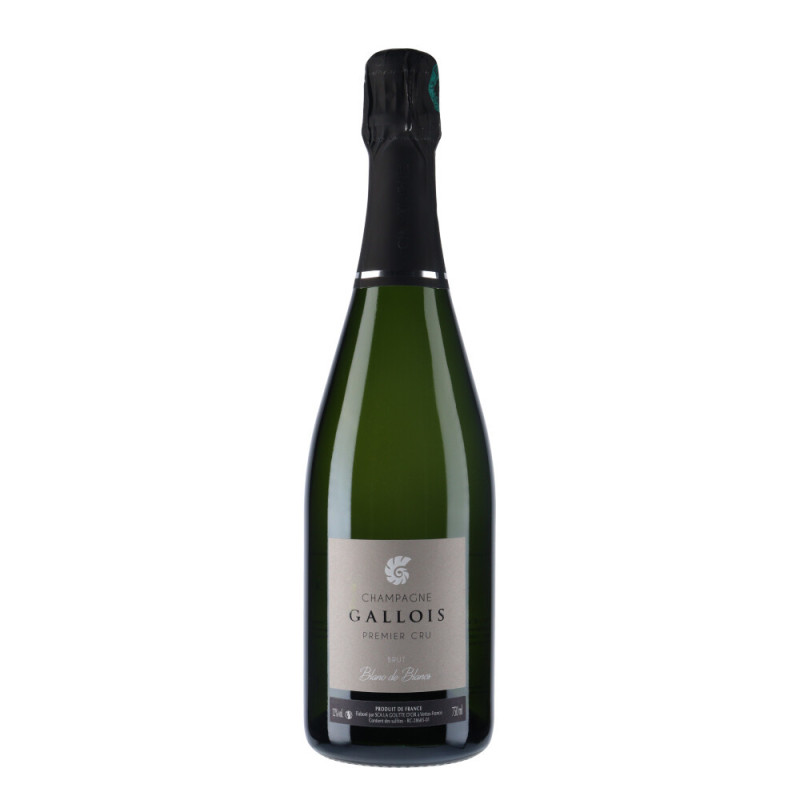 Champagne Blanc de Blancs Premier Cru - Serge Gallois | Vin-malin.fr 