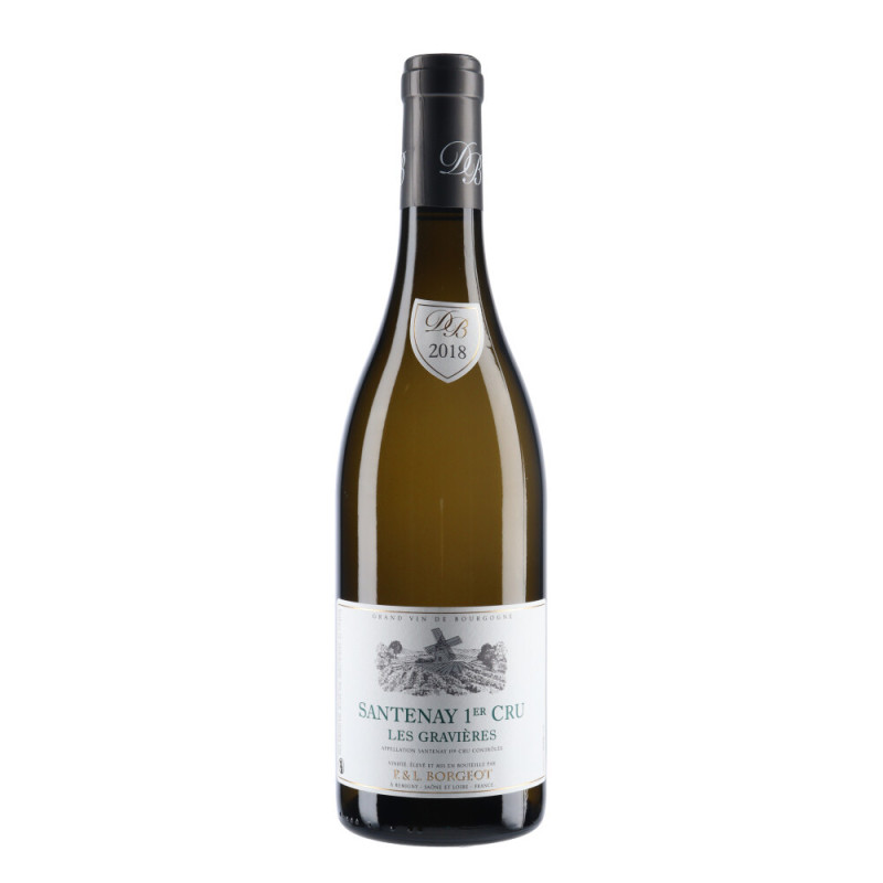 Domaine Borgeot Santenay premier cru les gravières 2018 Chez Vin Malin